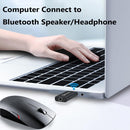 Dongle Stereo AUX Bluetooth 5.0 Adapter 2-in-1 Audio Receiver USB Transmitter