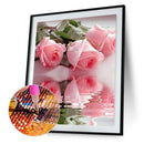 5D DIY Round Drill Diamond Painting Rose Cross Stitch Embroidery Mosaic Kit