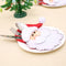 Dinnerware Cover Tableware Decoration Santa Claus Gift Bag Christmas Folk Bag