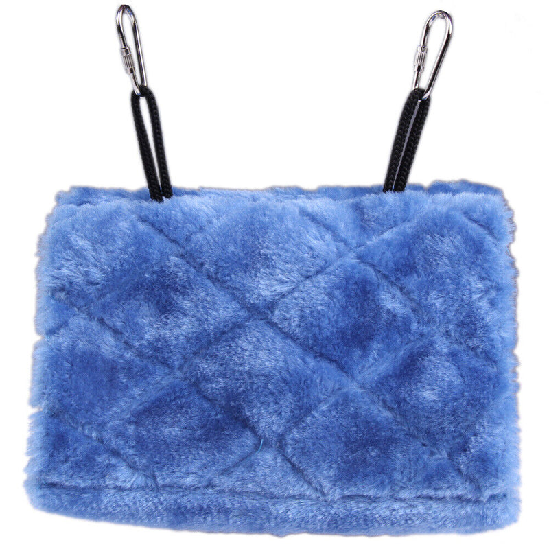 Fuzzy Snuggle Bird Parrot Shed Hammock Hanging Cave Warm Hut Nest