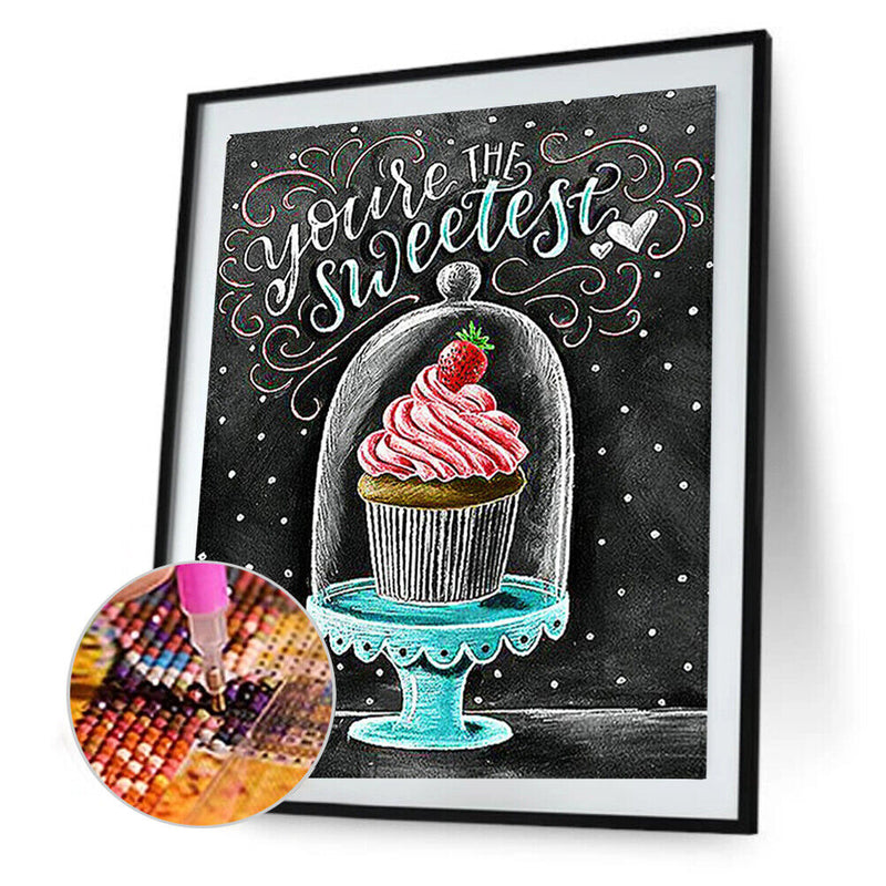 5D Diamond Painting Kit DIY box cake Full Round Mosaic Picture