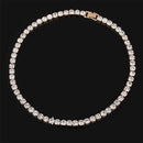 Diamonds Shiny Bling Clavicle Chain Crystal Cuban Chain Zircon Necklace Elegant
