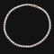 Diamonds Shiny Bling Clavicle Chain Crystal Cuban Chain Zircon Necklace Elegant