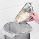 Kitchen Leftover Sink Strainer Stainless Triangular Vegetable Fruit Drain B