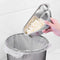 Kitchen Leftover Sink Strainer Stainless Triangular Vegetable Fruit Drain B