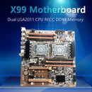 X99 SATA III 8 USB LGA 2011 CPU DDR4 Gaming ATX Motherboard for Desktop PC