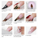Purple Nail Gel Polish  Nail Art Builder Tool Monomer Crystal Acrylic Liquid