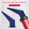 2pcs Caulking Gun Nozzle Glass Glue Sealant Silicone Caulking Tips (Blue) Newly