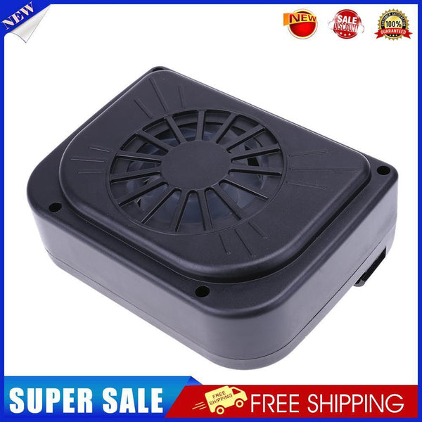 Solar Powered Car Interior Cooler Ventilation System Auto Air Vent Cool Fan