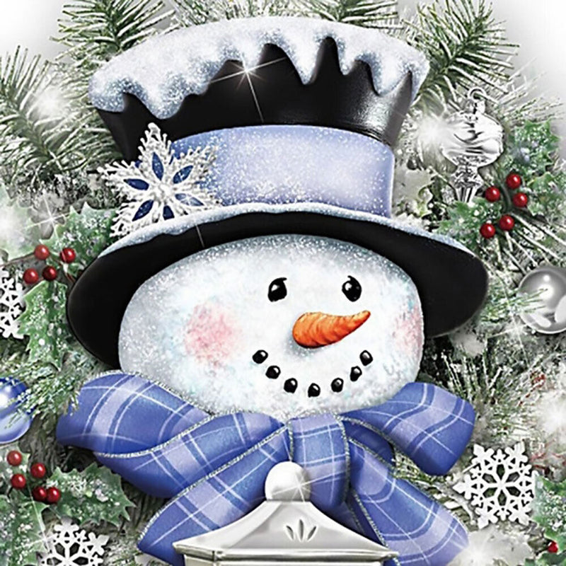 Christmas Decoration Stickers for Home Outdoor Window Snowman Wreath Xmas