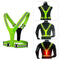 LED Reflective Running Vest, Safety Gear for Night Running, Walking, Cyclin