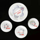 4 pcs*Plum Flower Icing Fondant Cake Sugarcraft Decorating Plunger J5P0 J0H2