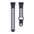 Watch Strap for HUAWEI HONOR Band 6 TPU Wristband (Midnight Blue White) Newly