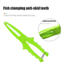 Plastic Fishing Clamp Portable Fishing Pliers Lock Clip Gripper (Green) Newly