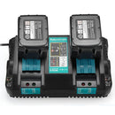 Charging Dock Cable Adaptor Battery Charger For Makita 14.4V 18V BL1830 BL1430