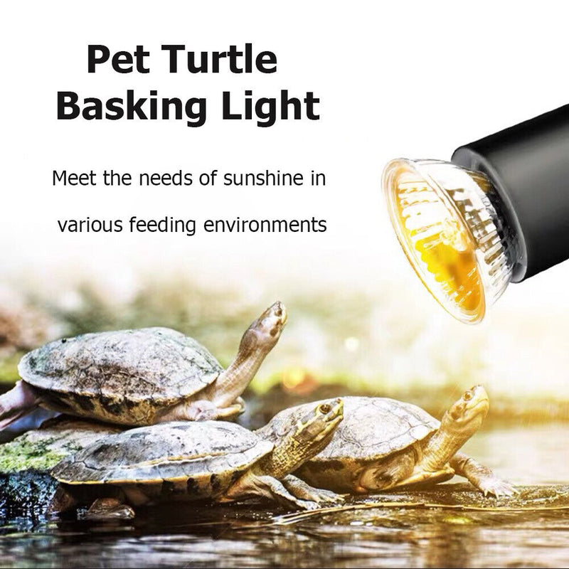 UVA + UVB Reptile Lamp Pet Amphibians Lizards Heating Bulb Turtle Basking L