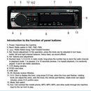 dashboard FM/USB/AUX Car MP3 Player Car Radio In-dash Audio Head Unit Bluetooth