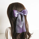 Ribbon Tiara Knot Hair Barrettes Shimmer Hair Scrunchies Elastic Hairclips
