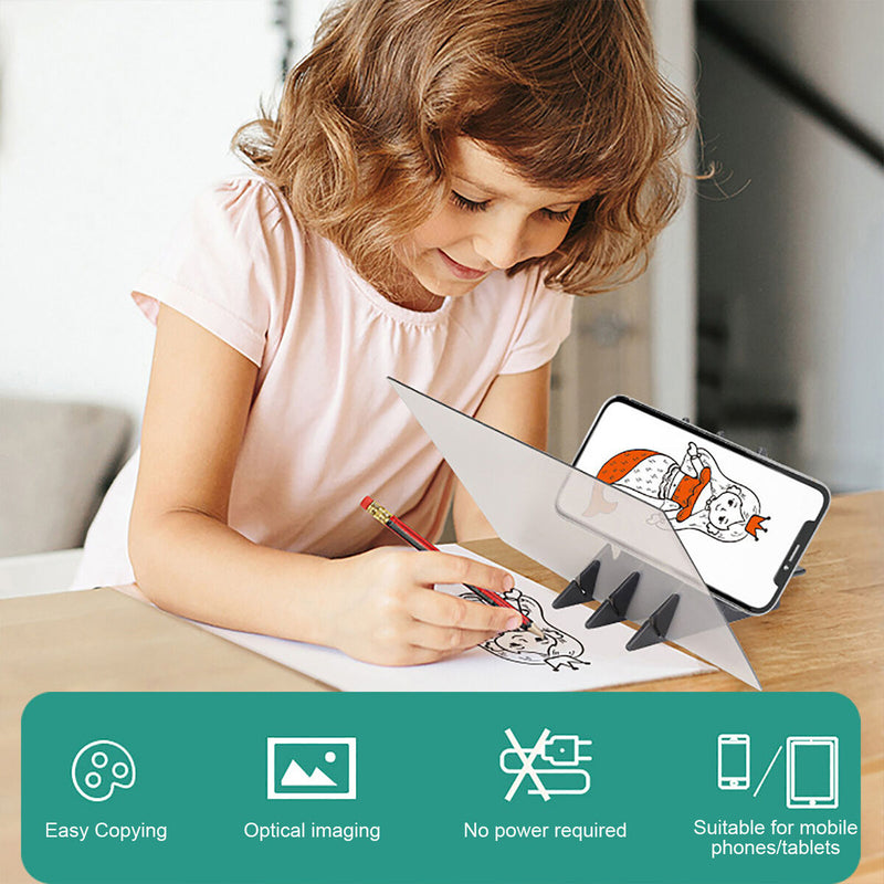 Mirror Optical Drawing Board Kit - Drawing Board Can Reflect On All Surfaces