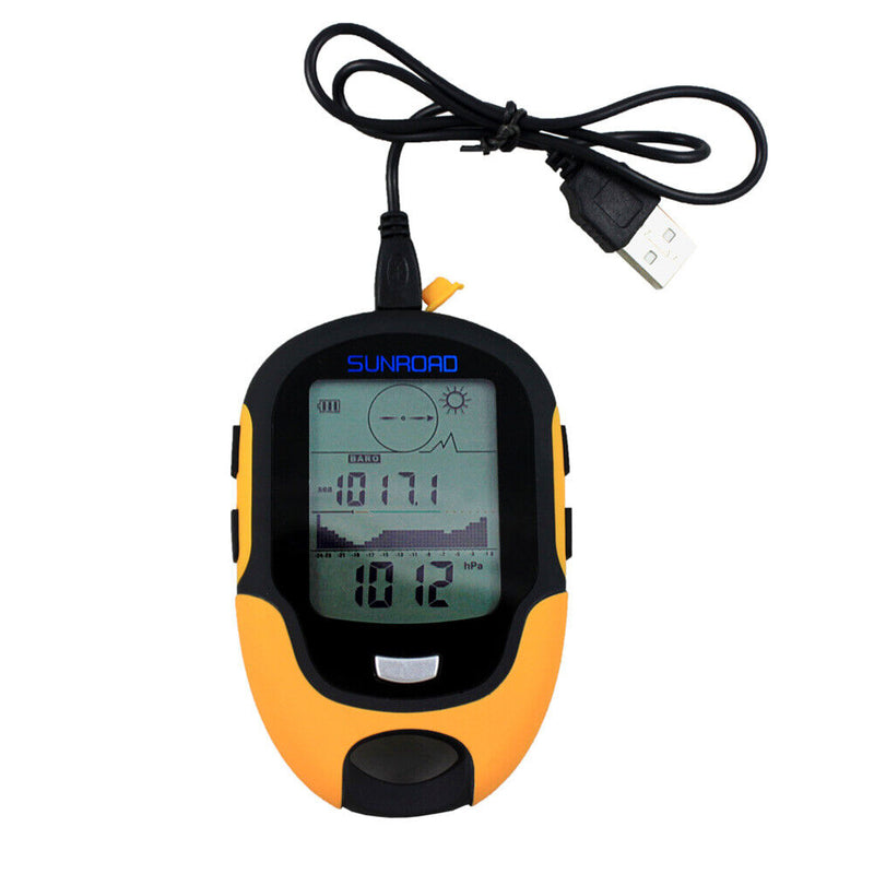 Waterproof FR500 Multifunction LCD Digital Altimeter Barometer Compass  Newly