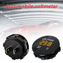 D3 Car Motorcycle DC 12-24V Digital Panel Voltmeter Voltage Meter (Orange) Newly