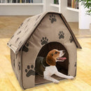 Portable Dog House Foldable Winter Pet Bed Nest Tent Cat Puppy Kennel (A)