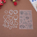 Party Punch Stencil Scrapbooking Cardmaking Stamp Metal Punch Mold