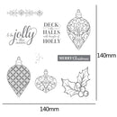 DIY Scrapbooking Metal Cutting The Festival Party Theme Clear Seal Stamp Set