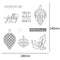 DIY Scrapbooking Metal Cutting The Festival Party Theme Clear Seal Stamp Set