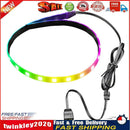 COOLMOON CM-LS40 5V ARGB PC Case LED Light Bar SATA 3PIN Computer RGB Lamp Newly