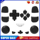 For DualSense Replacement Button Full Set for PS5 Controller Parts (Black)