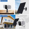 Micro USB Charging Waterproof 5V 20W Solar Panel for IP CCTV Surveillance Camera