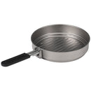 Alloy Non-Stick Frying Pan Titanium Fry Pan Ultralight Grill Camping Frypan