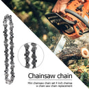 Mini 4 inch Chainsaw Chain Kit Portable Replacement Saw Mill Chain (3pcs) Newly
