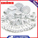 33Pcs/Set Cake Piston Cutter Tools Decoration Powder Sugar Fondant Sugarra