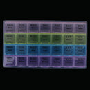 Portable 7 Days Tablet Pill Box Holder Medicine Storage Organizer Case