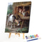 Goat Rabbit Oil Paint By Numbers Kit DIY Acrylic Painting on Canvas (B1481)