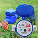 Mechanical Rotary Wing E-Type Cold Smart Water Meter with Copper Fittings Newly