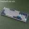 129 Keys High Content PBT Keycaps Profile GMK Pacific Colorway V3N4