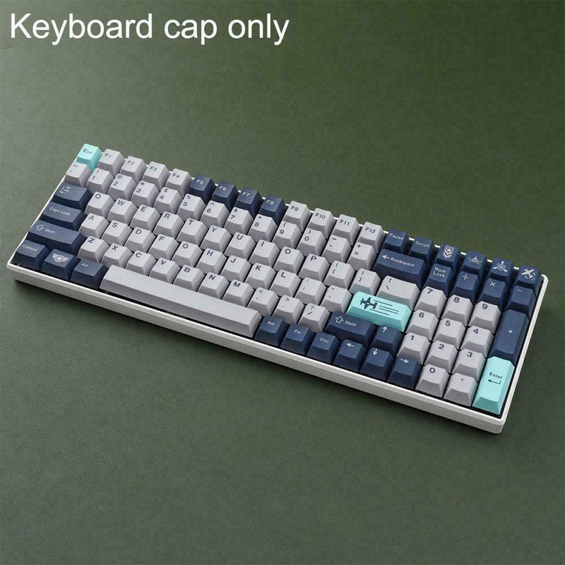 129 Keys High Content PBT Keycaps Profile GMK Pacific Colorway V3N4