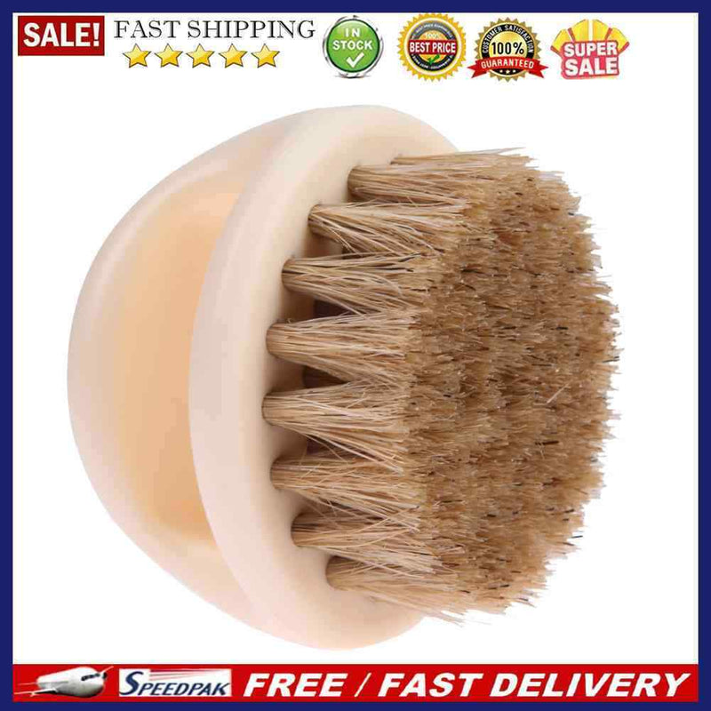 Ring Bristle Men Mustache Shaving Brush Barber Beard Comb Salon Razor Brushes