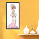 14CT Counted Cotton Thread Cross Stitch Kit DIY Noblewoman Embroidery Needlework