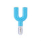 3.5mm Extension Earphone Audio Splitter 1 Male to 2 Female Adapter (Blue)