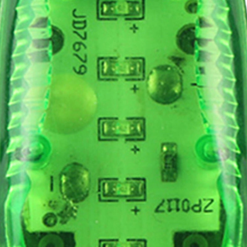 LED Safety Light Warning Flashing Light with 3 Light Modes 2 Pack (Green)