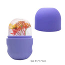 Silicone Ice Cube Tray Beauty Lifting Face Massager Facial Roller (Purple) Newly