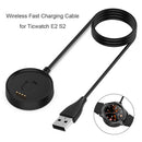 100cm USB Smart Watch Fast Charger Cradle Charging Dock Cable for Ticwatch E2/S2