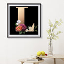 5D Diamond Painting Kit Letter L Full Round Drill DIY Mosaic Picture Wall C