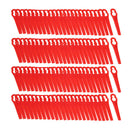 50pcs Plastic Gourd Shaped Lawn Mower Grass Trimmer Blade for Garden Tool Par