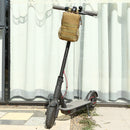Bicycle Front Tube Bag Handlebar Cell Phone Pouch for M365 PRO ES2 (Coffee)