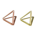 Creative Triangle Shape Paper Clip Special-Shaped for Business Card (01)